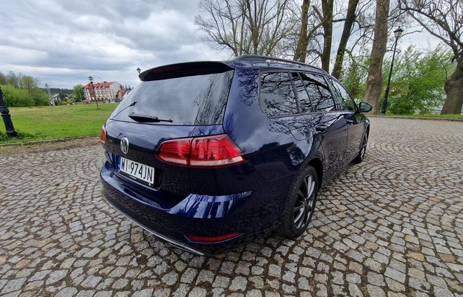 Volkswagen Golf cena 52800 przebieg: 171000, rok produkcji 2019 z Warszawa małe 232